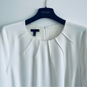 Escada Off-White Dukata Dress Size 42